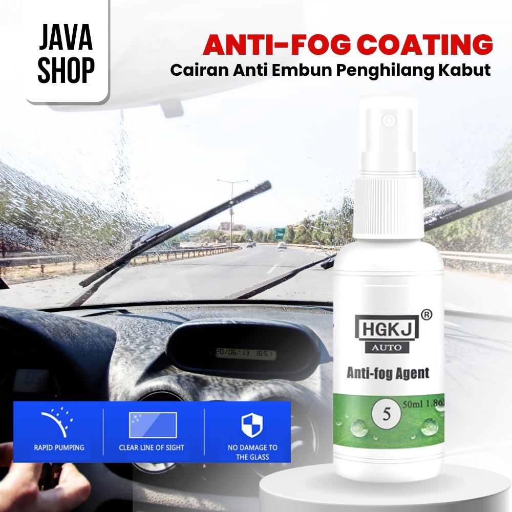 JAVASHOP Cairan Anti Embun Glass Anti fog Coating Penghilang Kabut