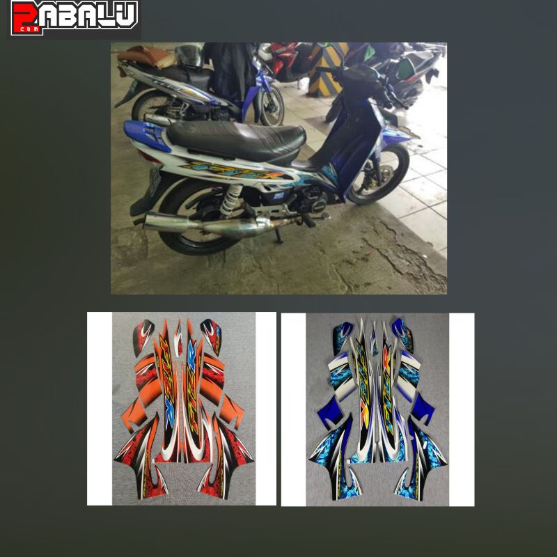 stiker standar motor fiz r tahun 2005