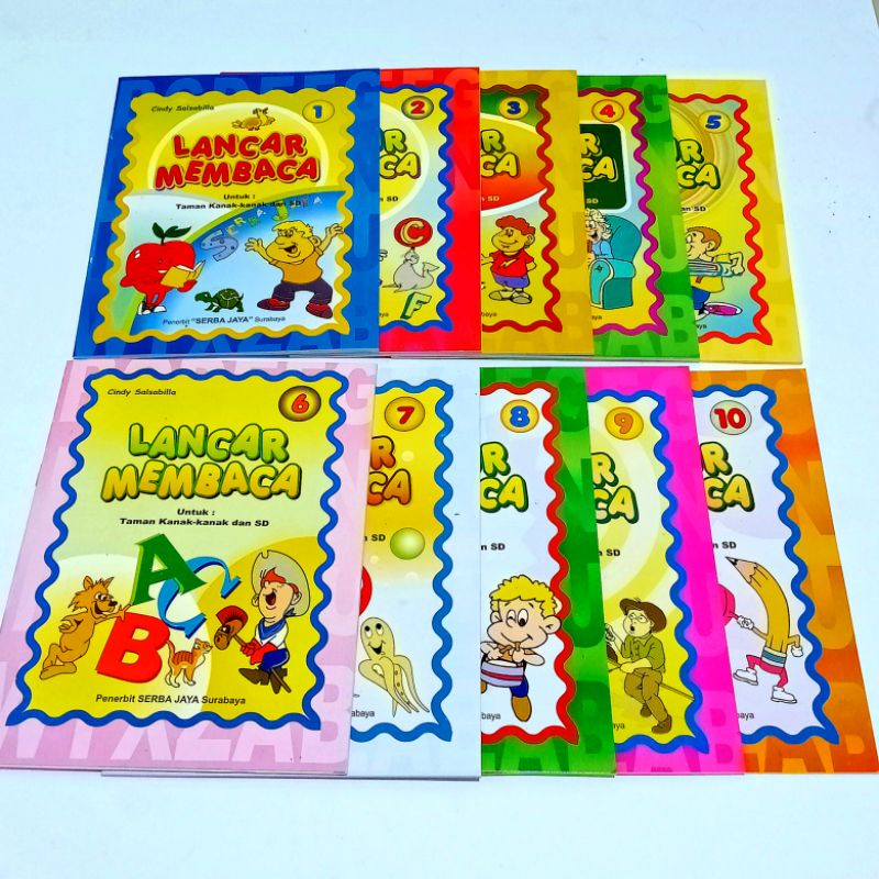 

BUKU LANCAR MEMBACA 1 SAMPAI 10 SJ