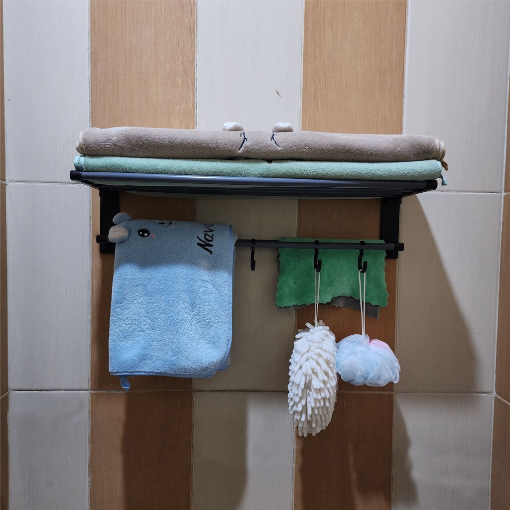 Rak Gantung Jemuran Handuk Dinding / Towel Hanger M1015