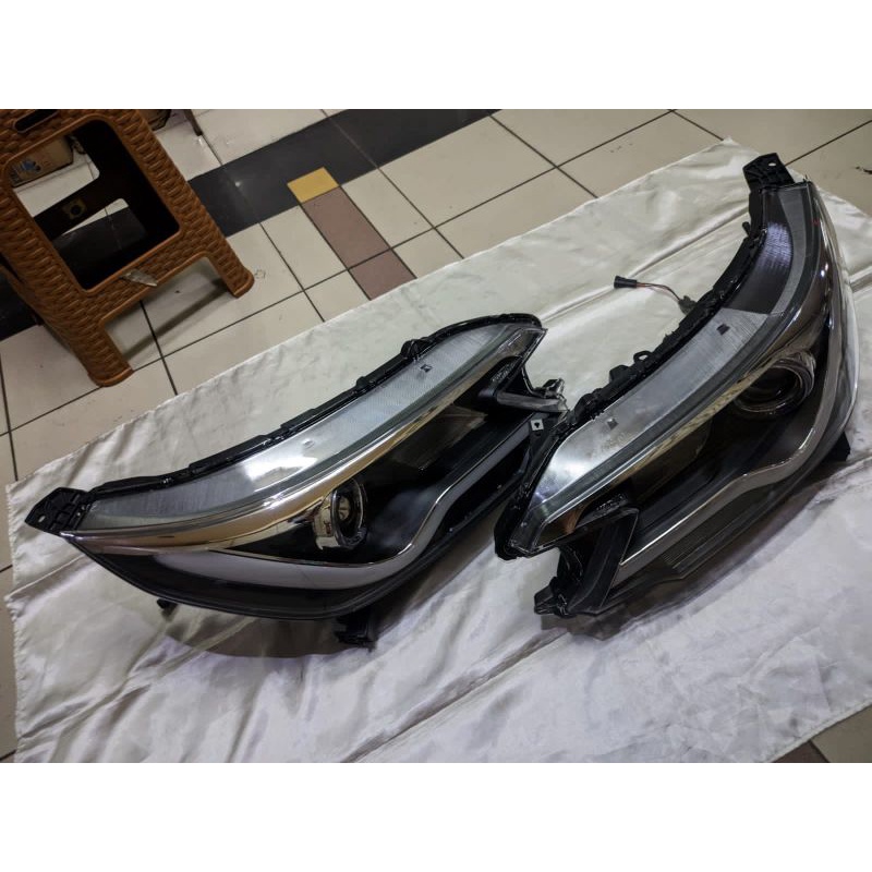 lampu depan, headlamp crv 2013-2017