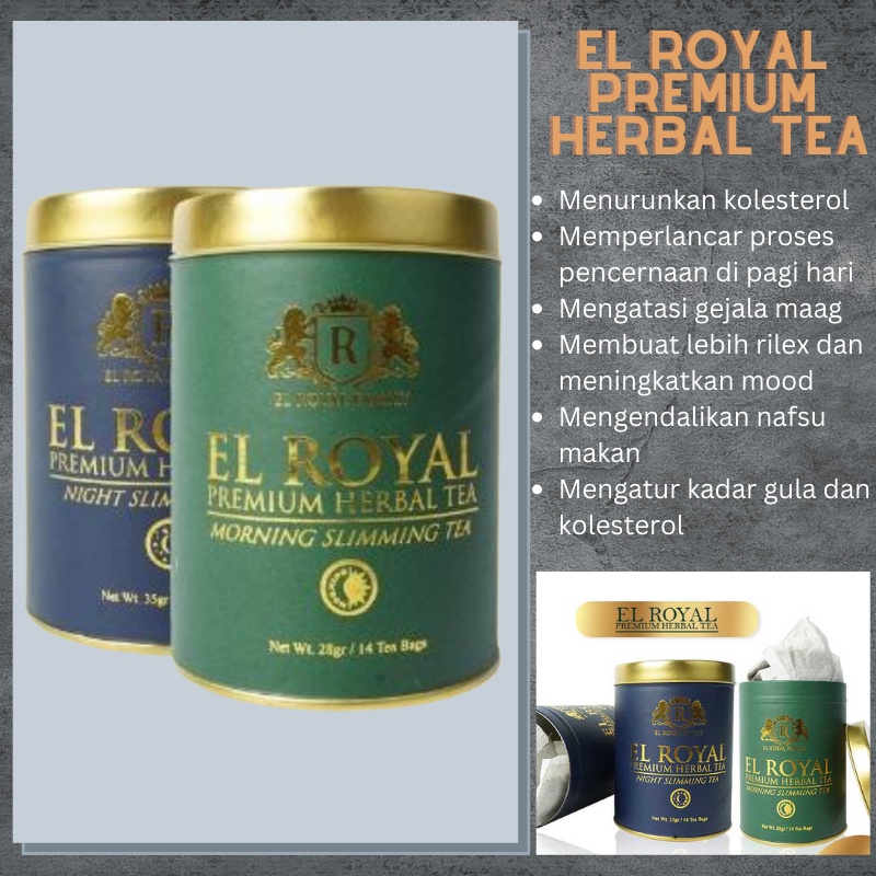

EL Royal Premium Tea [Teh Pelangsing Siang dan Malam]