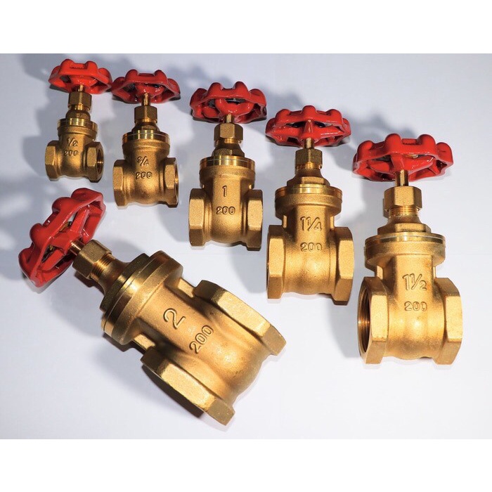 GATE VALVE 1/2" 3/4" ONDA 200 WOG - STOP KRAN 1/2" STOP KRAN 3/4" GATE VALVE 3/4" ONDA GATE VALVE ON