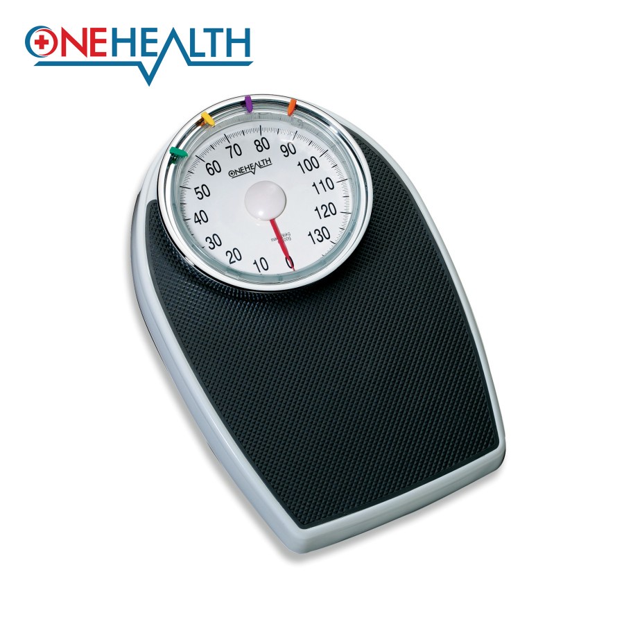 ONEHEALTH Timbangan Badan Oval DT 602 l Timbangan Berat Badan Onehealth DT602 Oval