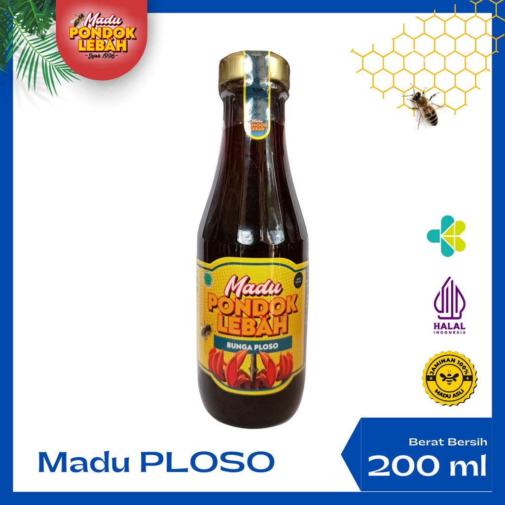 

Pondok Lebah - Madu Murni Ploso Premium Multivitamin Berkualitas 200 ml