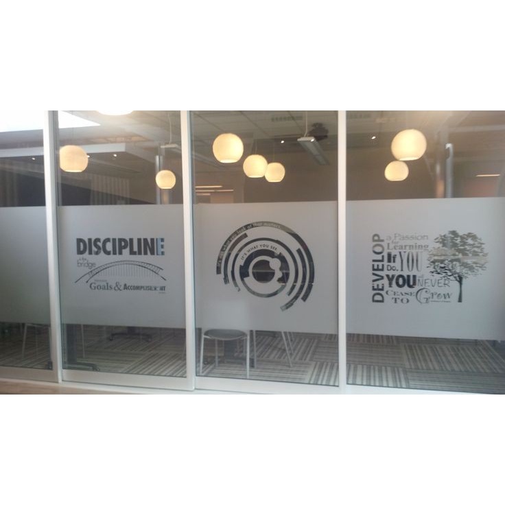 custom cutting stiker sandblast