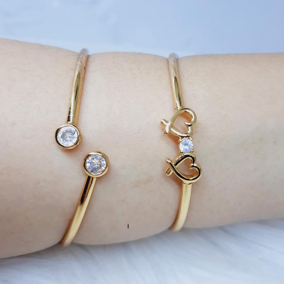 RINN Jewelry Gelang Xuping Paku Kolong Bangle Premium Lapis Emas - BB102 {BEJ.18Oc22ᴸ}