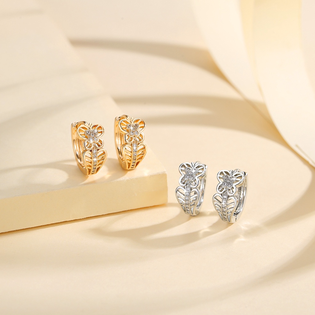 Y816 [COD✔]Anting Titanium Anti Karat Anting Hoop Anting Anting Wanita Korean Style