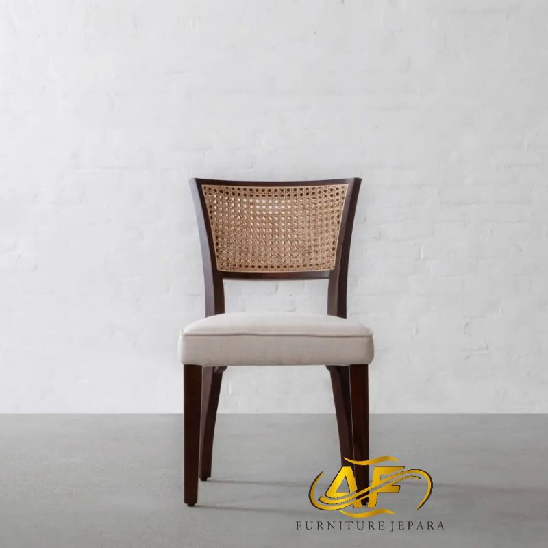 kursi makan minimalis rotan,kursi dudukan busa mewah,kursi kayu jati
