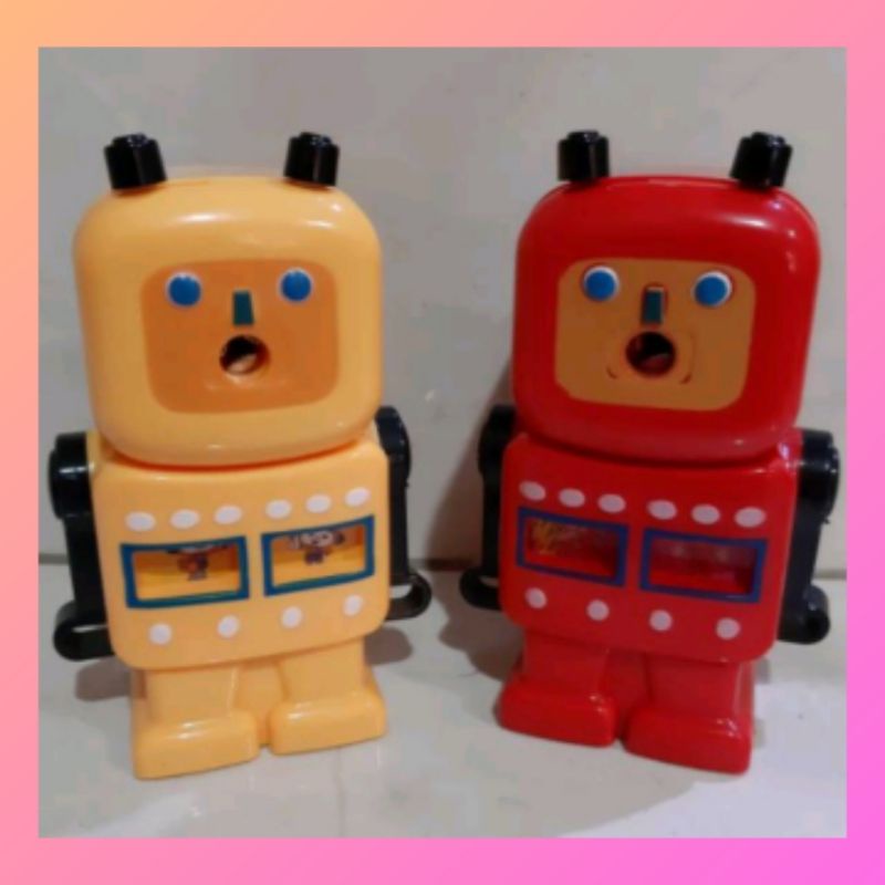 

Rautan Meja Putar Pensil Robot ( Free Buble Wrap )
