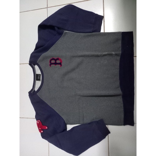 crewneck mlb boston second original