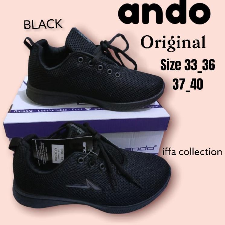 Booming sepatu ando original redy di toko iffa collection