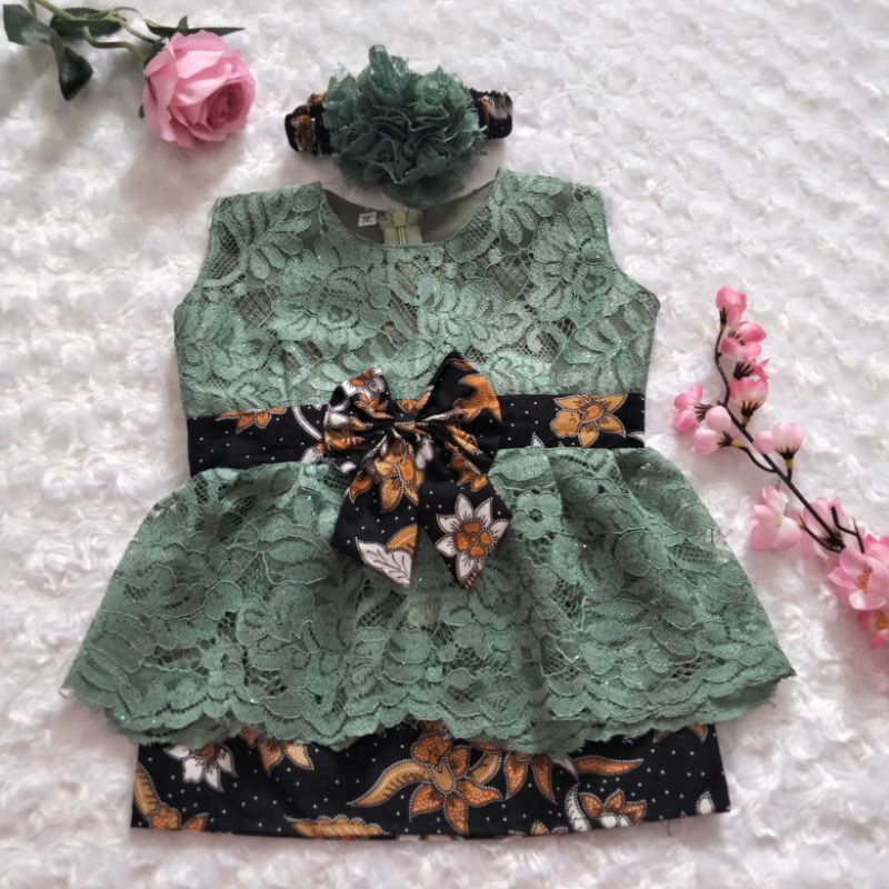 REAL PICT KEBAYA BAYI / KEBAYA ANAK / KEBAYA BAYI PEREMPUAN