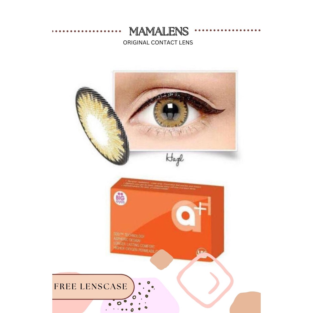 Softlens A+ New Minus -0.50 sd -6.00 Free Lenscase - MAMALENS