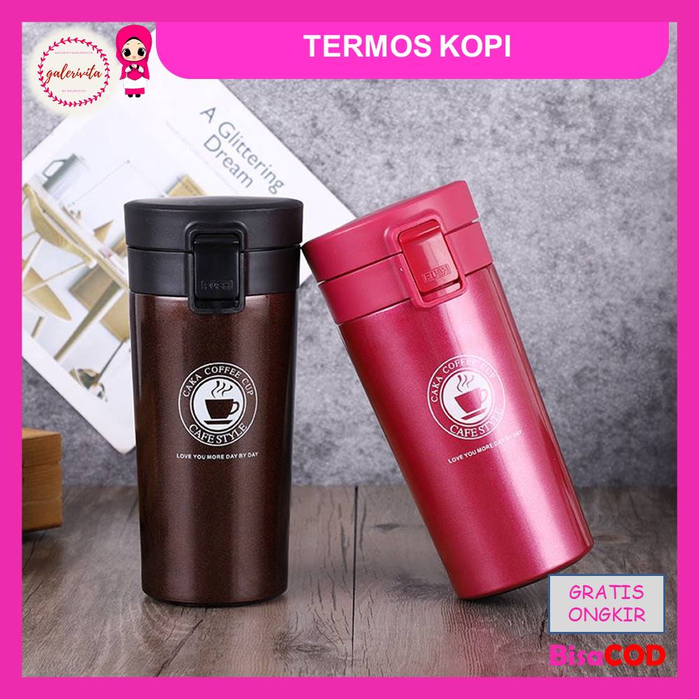 Termos Kopi Stainless Steel / Termos Air Panas / Thermos Starbuck