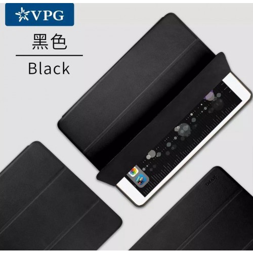 Sarung VPG Ipad pro 11 /ipad mini 4 ipad mini 5 Leather Stand Folio Flip Cover Standing Case Cover With Stylus Holder Tempat Pencil