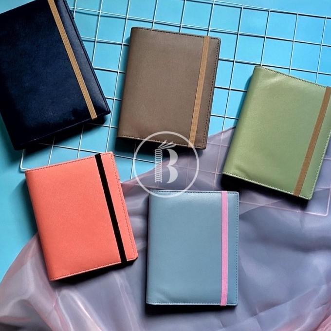 

Binder Ready Polos Premium Pastel Nude With Strap 20Ring A5 26Ring B5