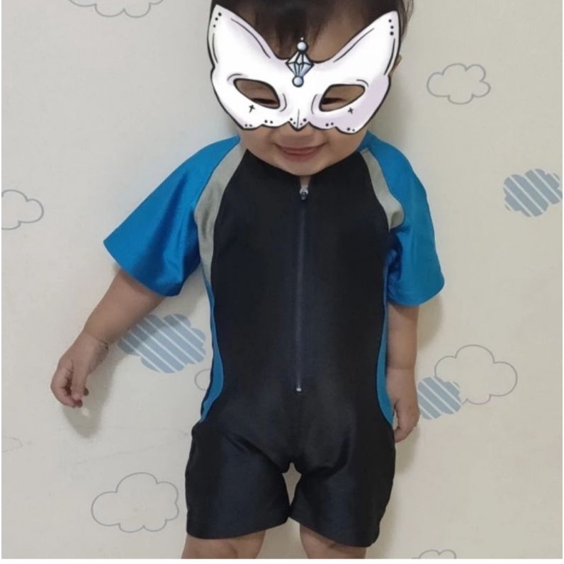 baju renang bayi preloved + jaket carter