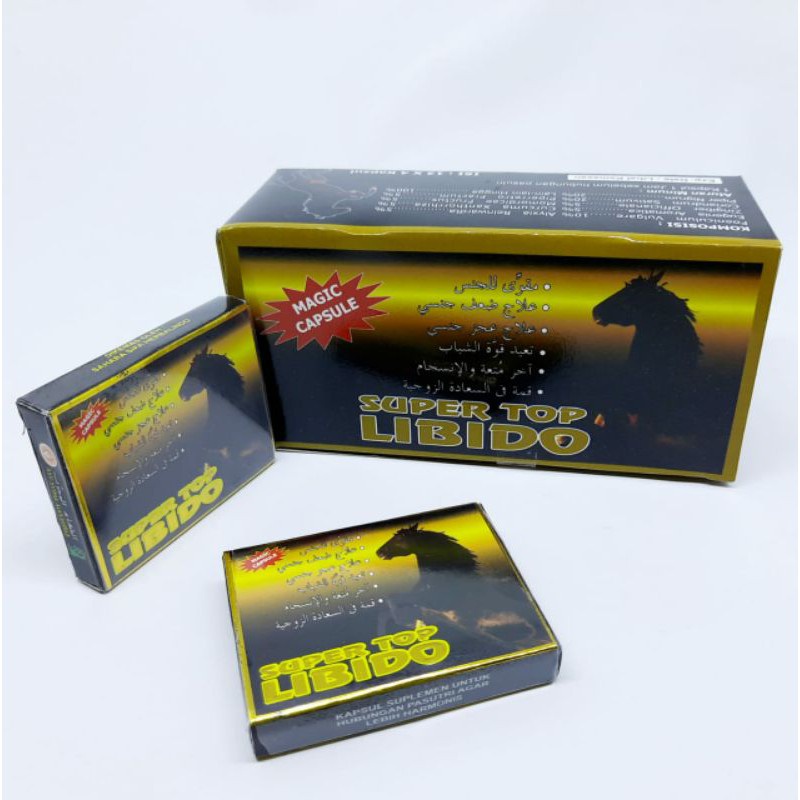 Super Top Libido | Obat Pria isi 4 pil