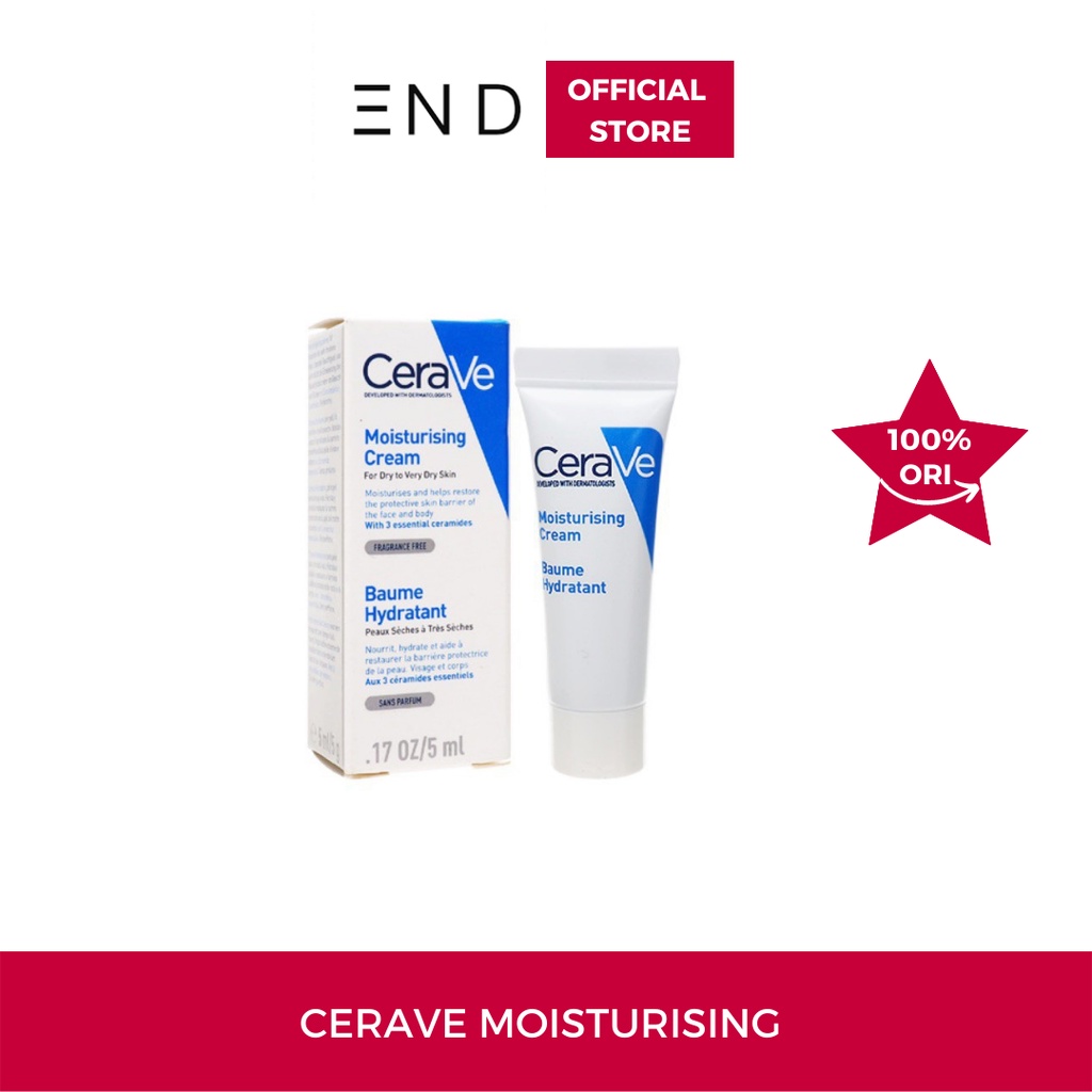 CeraVe Facial Moisturizing - Moisturising Lotion / Moisturizing Cream Mini Travel Size 5ml
