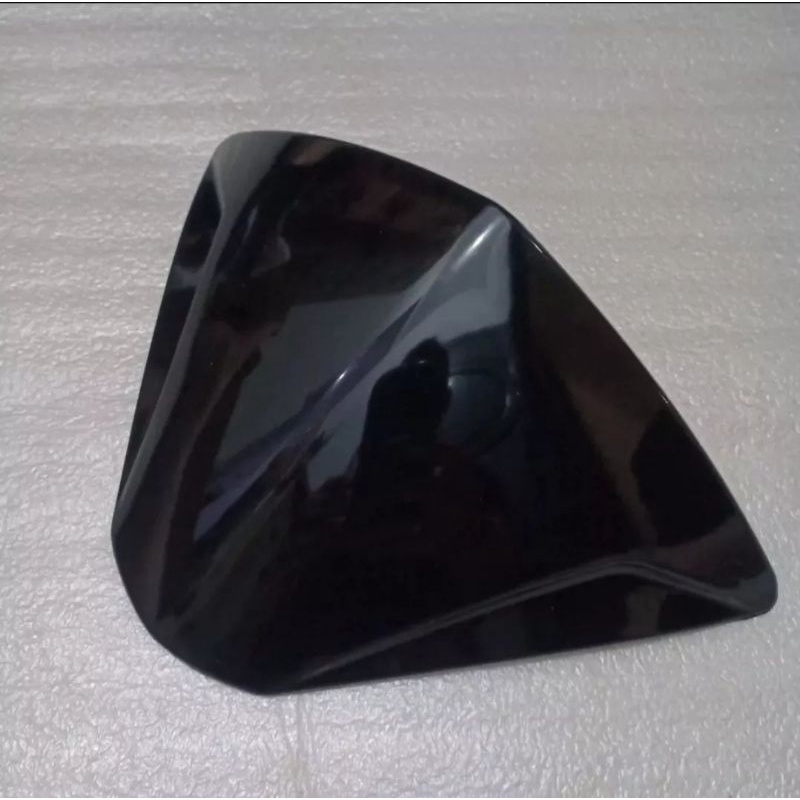 Visor yamaha vega r lama vega r new universal bahan tebal plus lem 3m double tape warna hitam kilap pnp