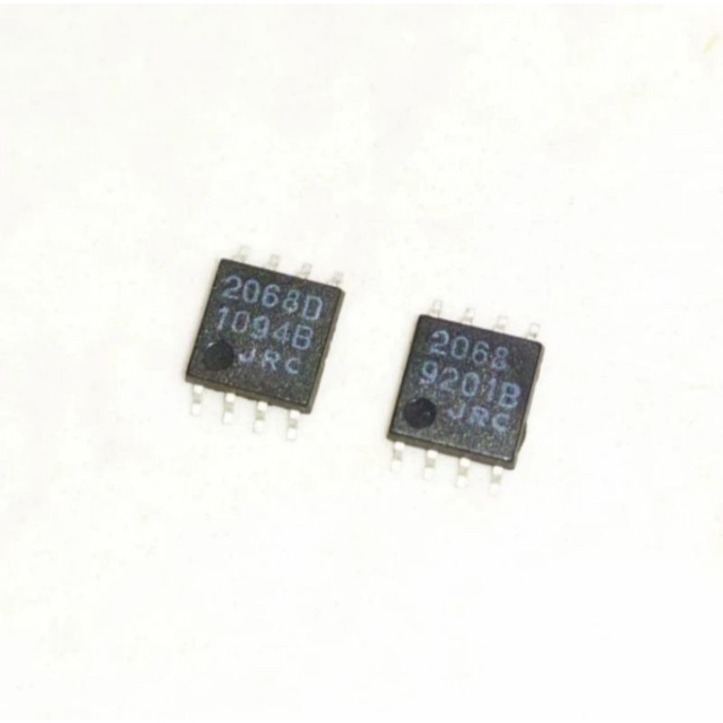 JRC2068 SMD / JRC2068D SMD / IC DUAL OPAMP JRC 2068 SOP8