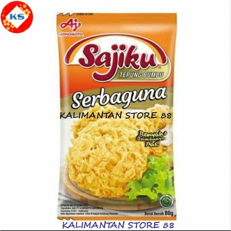 

Sajiku Tepung Bumbu Serbaguna 80