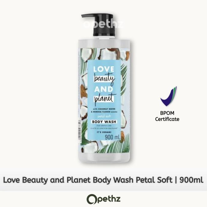 Love Beauty & Planet Body Wash Coconut Water & Mimosa Flower 900ml