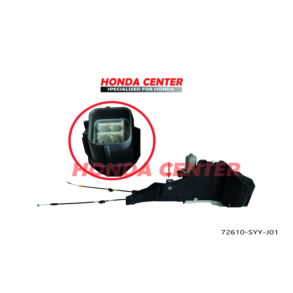 motor dinamo door lock latch assy  slide sliding sleding pintu belakang kiri kanan honda freed 2010 2011 2012 2013 2014 2015