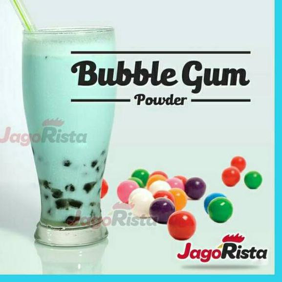 

Terbaik BUBBLE DRINK POWDER RASA BUBBLE GUM jagorista 1 kilo !!