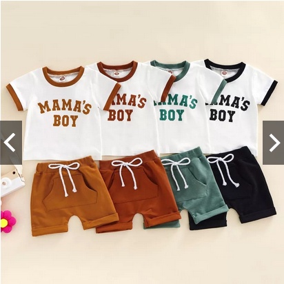 SETELAN ANAK UNISEX MAMA BOY /SET MAMA BOY BAHAN PREMIUM