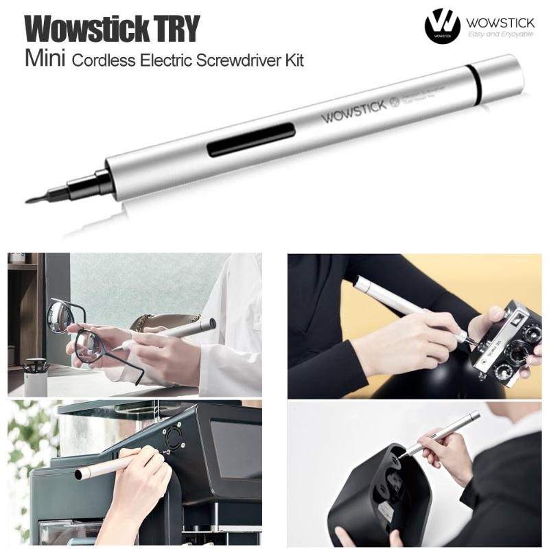 WOWSTICK TRY - Electric Cordless Screwdriver 20 in 1 - Obeng Elektrik dengan 20 Mata Obeng