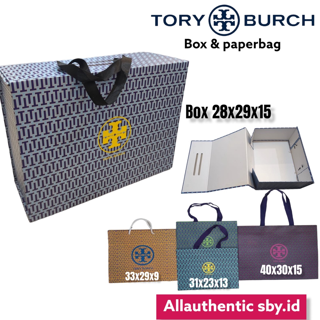 

TORY BURCH EXCLUSIVE HARD GIFT BOX - KOTAK TAS HADIAH TB