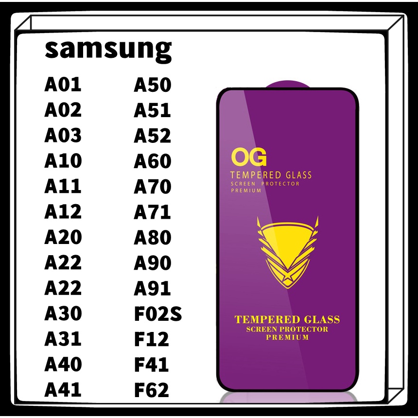 Tempered Glass Pelindung Layar Untuk Samsung A01 A02 A03 A10 A11 A12 A20 A21 A13 A22 A32 A72 4G 5G A60 A70 A71 A80 A81 A22 A23 F2 F23 F6S F41 Film Pelindung Layar Untuk Nintendo Switch