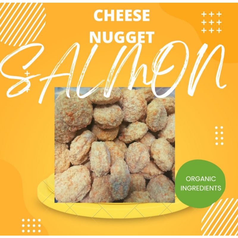 SALMON CHEESE NUGGETS FOR BABY &amp; TOODLER ISI 24 PCS