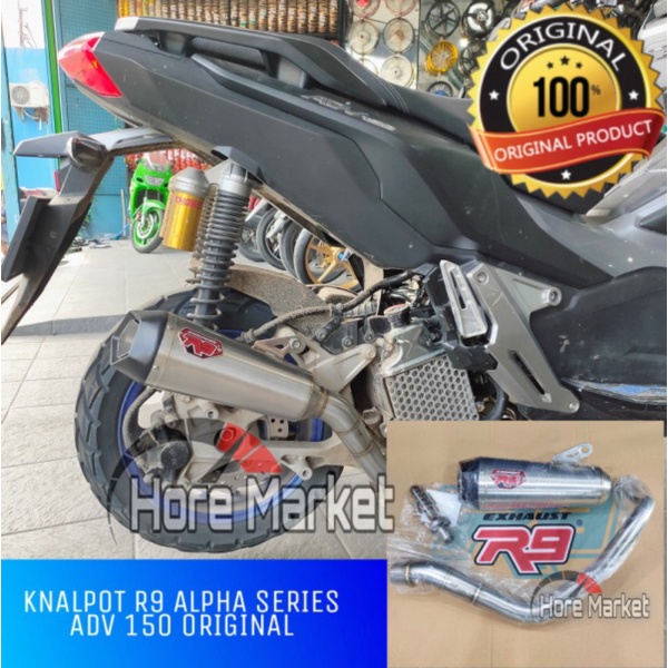 Promo perkakas KNALPOT R9 ALPHA SERIES KNALPOT R9 ADV ALPHA SERIES HONDA AD Berkualitas