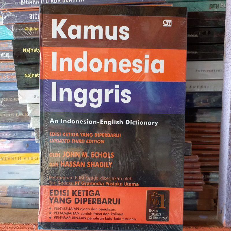 

⚡BEST SELLER ⚡Kamus Besar Oleh John M Echols Ribuan kosakata ( Indonesia - English )