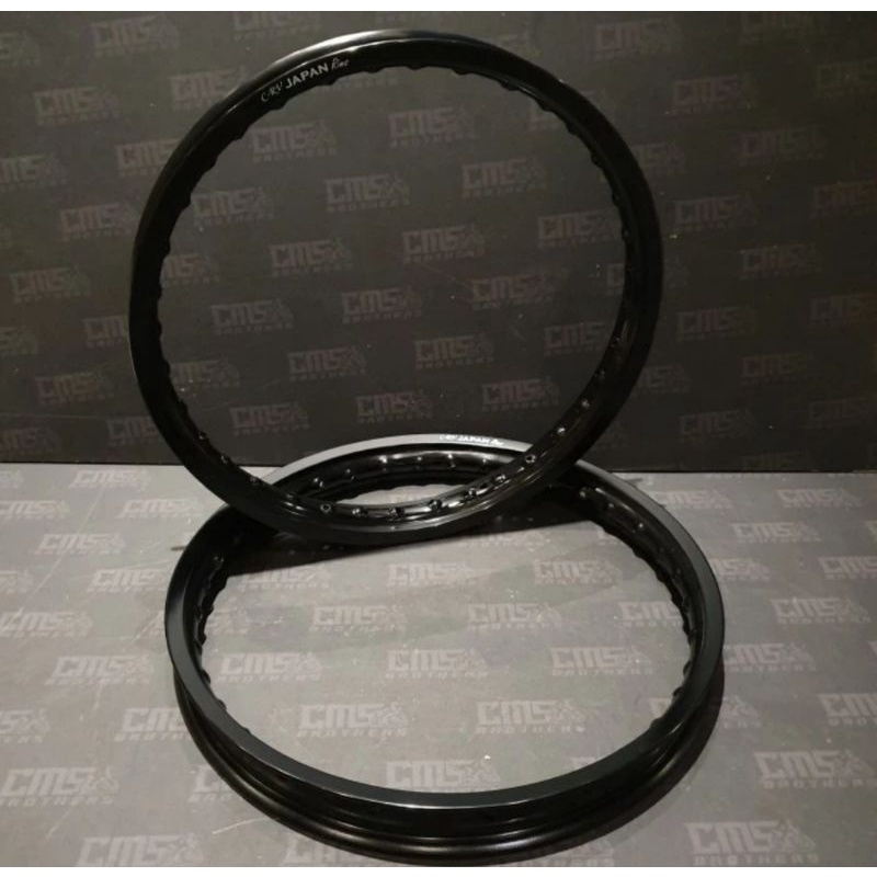 Velg veleg pelek lingkar aloy alloy velek crv hitam 18 160