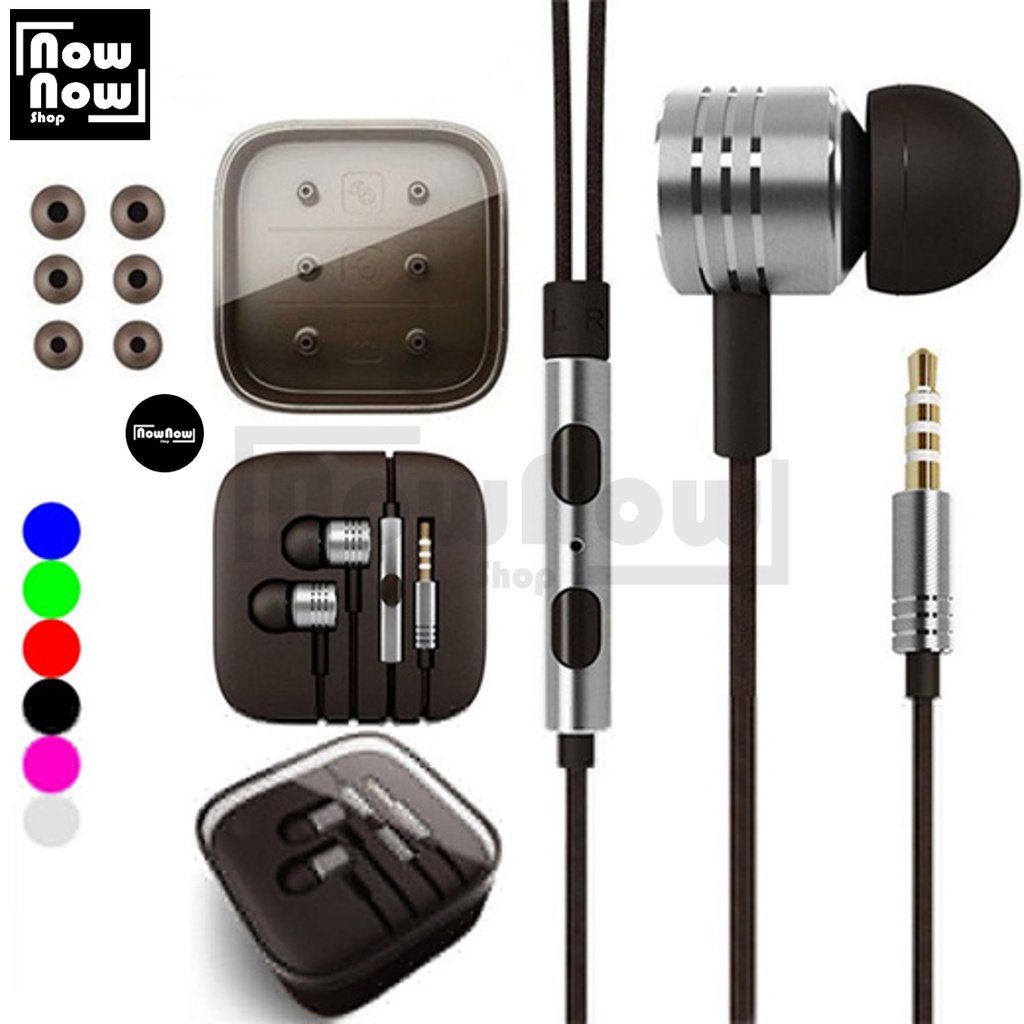 Headset Earphone Handsfree HF Xiaomi Piston 2 In Ear Wired Stereo Super Bass Jack 3.5mm Redmi 1 2 3 4 4A 4X 5 5A Note Mi2 Mi4 Mi4i Mi4C Mi5 Note 6 6A 7 7A 8 8A 9 9C 9T 10 10s 11