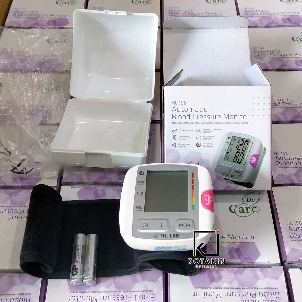 Tensi Meter Digital Pergelangan Tangan Dr Care HL-158 - Tensimeter