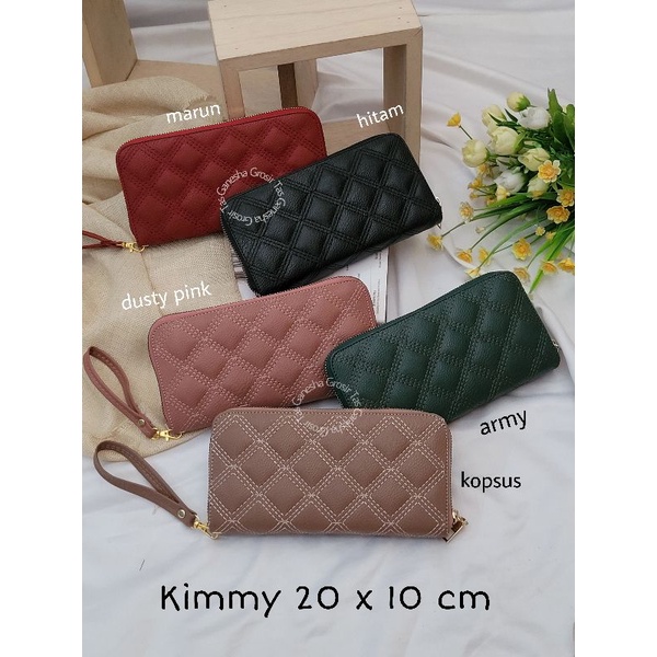 Kimmy Bordir Dompet Wanita Muat Hp