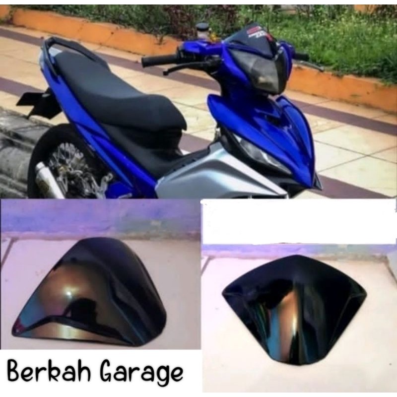 Visor Variasi Jupiter MX New 135 Lc Hitam Kualitas Terbaik