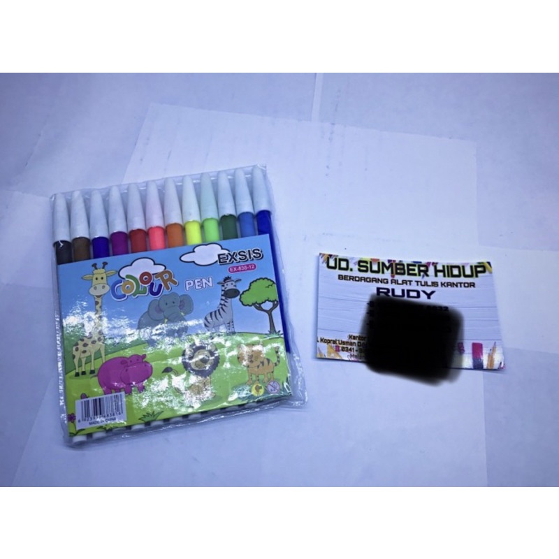 

Colour pen exis ex838-12, isi 12pcs