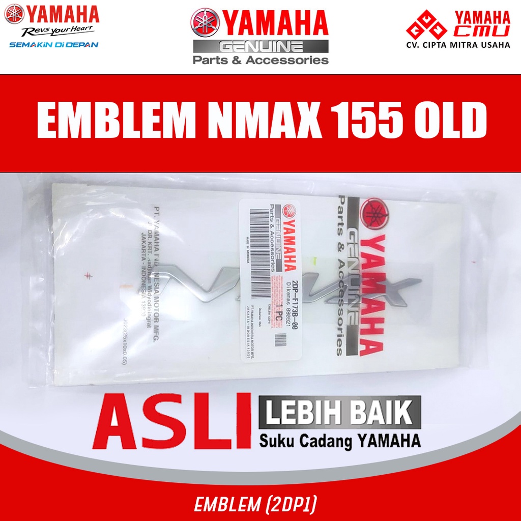 EMBLEM LOGO NMAX 155 OLD