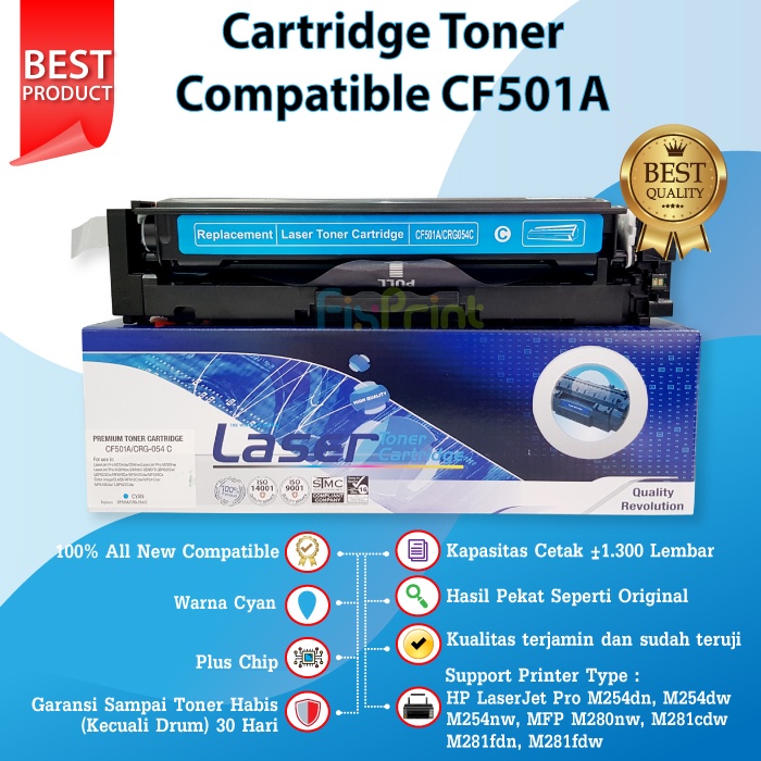 Toner Cartridge Compatible CRG-054-Canon imageCLASS MF642CDW MFC643CDW