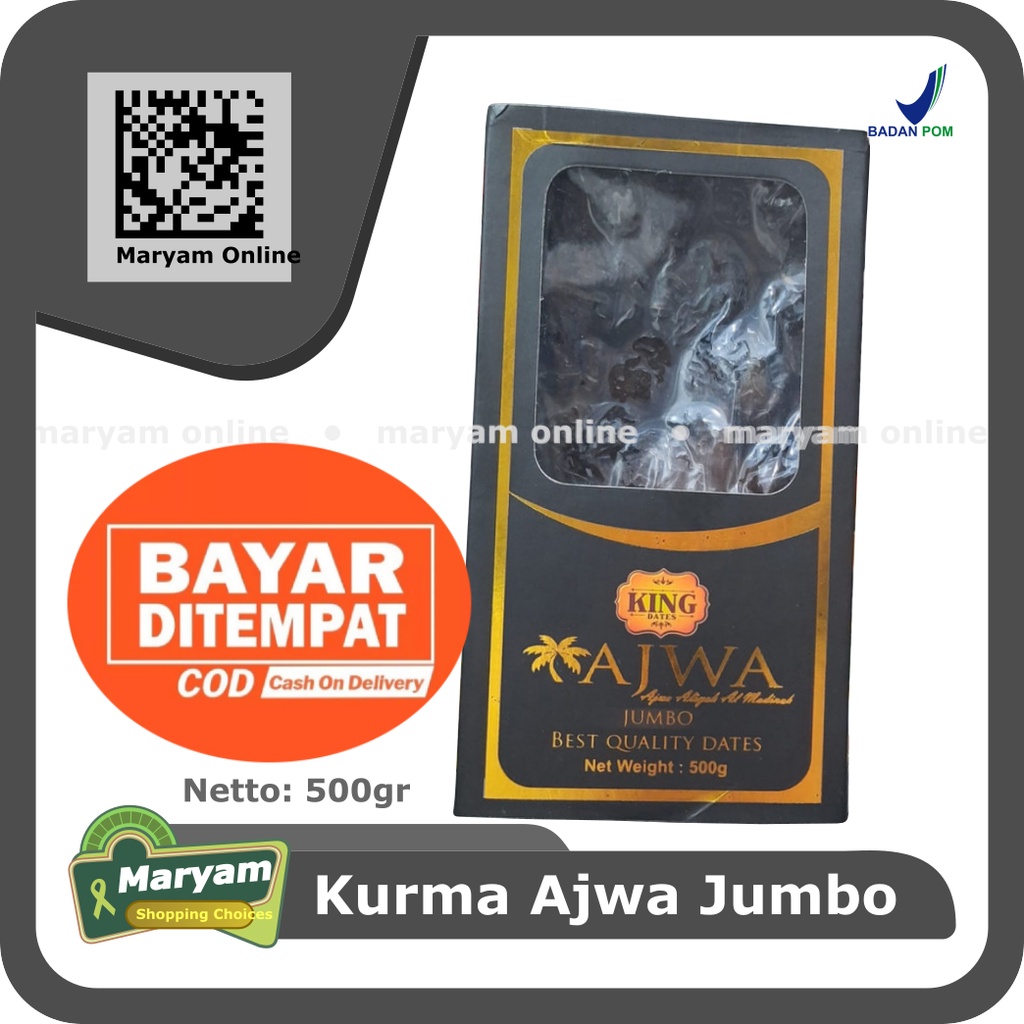 

King Ajwa Premium - King Ajwa Jumbo - King Ajwa 500 gr Premium