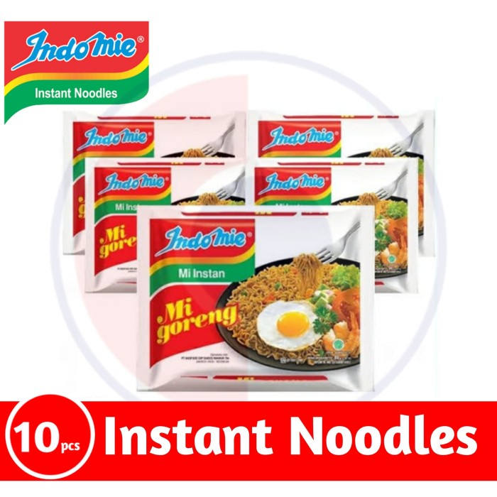 

TERBARU Paket Indomie Goreng 80gram ( Isi 10 pc )