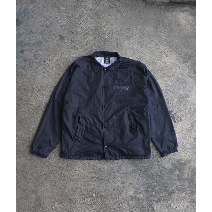 coach jacket thrasher
