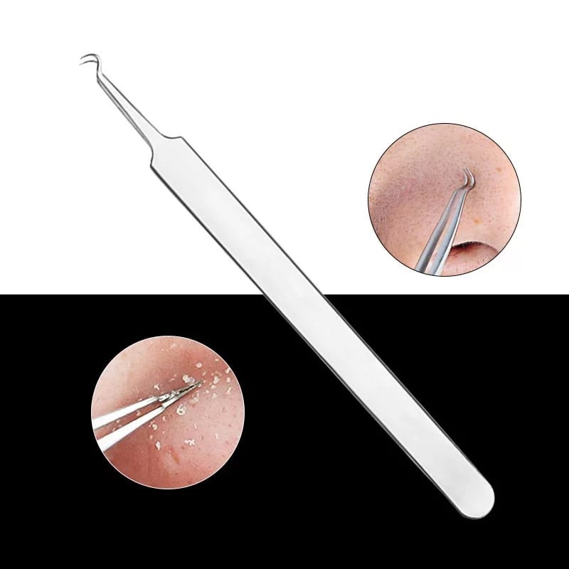 Pinset Komedo / Pinset Jerawat / Jepitan Komedo / Pencabut Komedo / Blackhead Tweezer F866