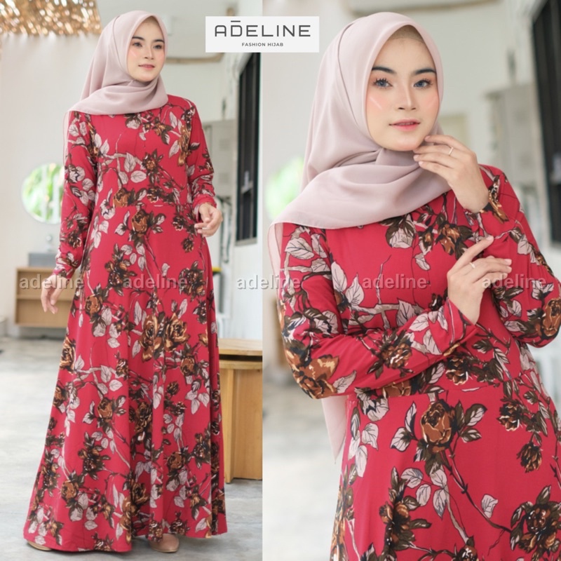 ROSANA Maxy - Gamis Lemon Skin Size L-XXL / Olive Jumbo Maxy / R.9 -  035-3740 / R.9 - 033-3824